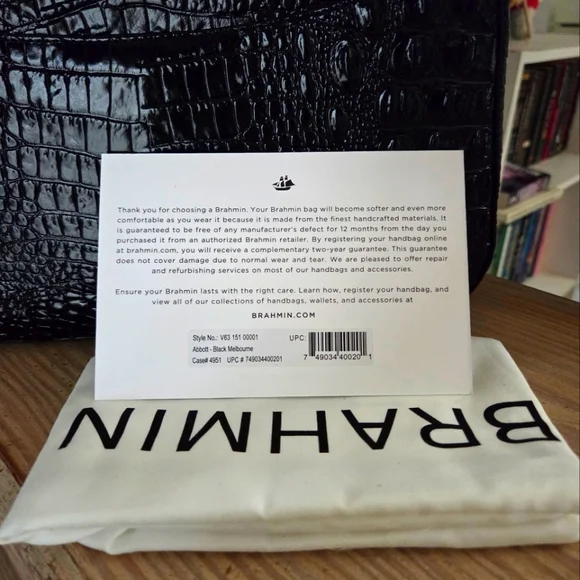 Brahmin Abbott - Black Melbourne